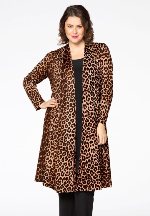 Yoek Cardigan | Bruin | Maat 38/40
