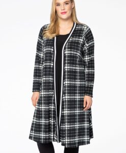Yoek Cardigan TARA | Zwart | Maat 54/56