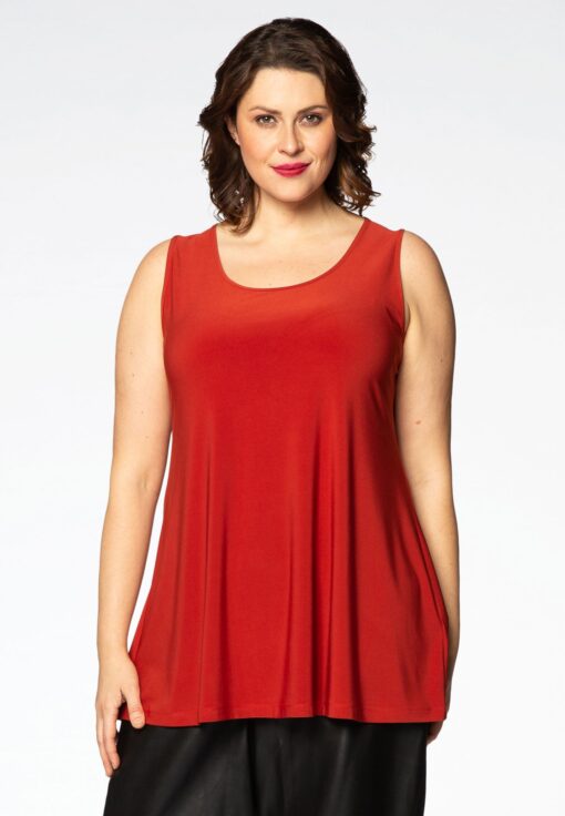 Yoek Singlet flare | Oranje | Maat 50/52