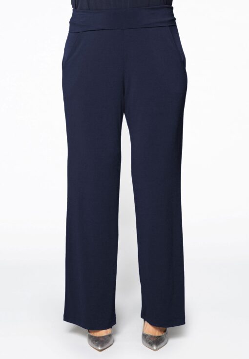 Yoek Broek met tailleband | Blauw | Maat 46/48
