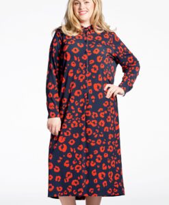 Yoek Overhemdjurk LEA | Blauw | Maat 46/48