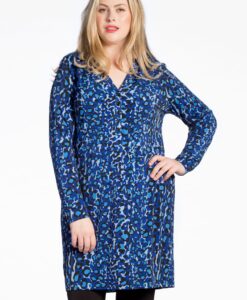Yoek Tuniek met knoopjes BLUE LEO | Blauw | Maat 38/40