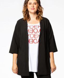 Yoek Jacket OTTOMAN | Zwart | Maat 50/52