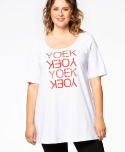 Yoek Tuniek flare YOEK | Wit | Maat 38/40