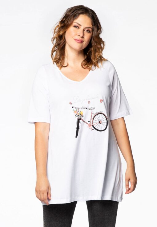 Yoek Tuniek flare bicycle | Wit | Maat 46/48