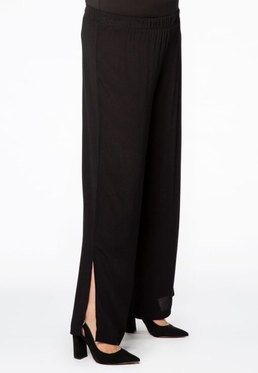Yoek Trousers slit | Zwart | Maat 50/52