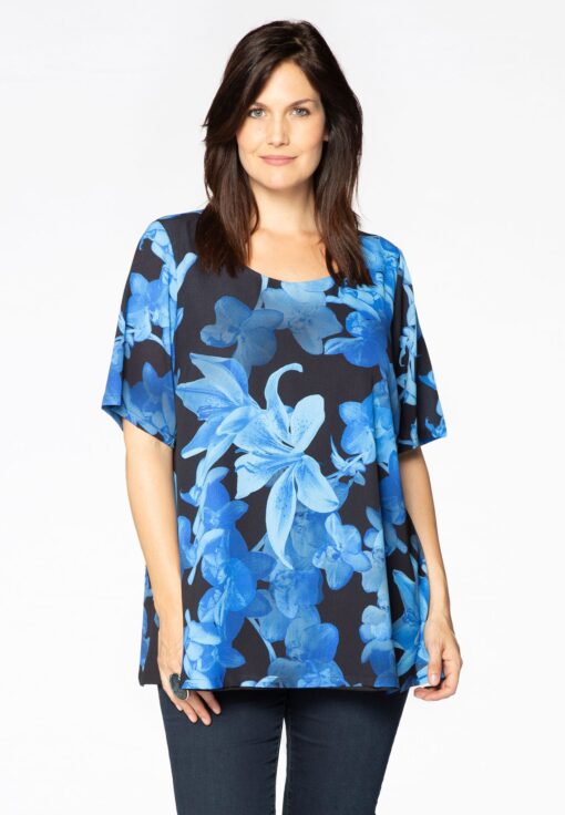 Yoek Tuniek flare ORCHIDEE | Blauw | Maat 54/56