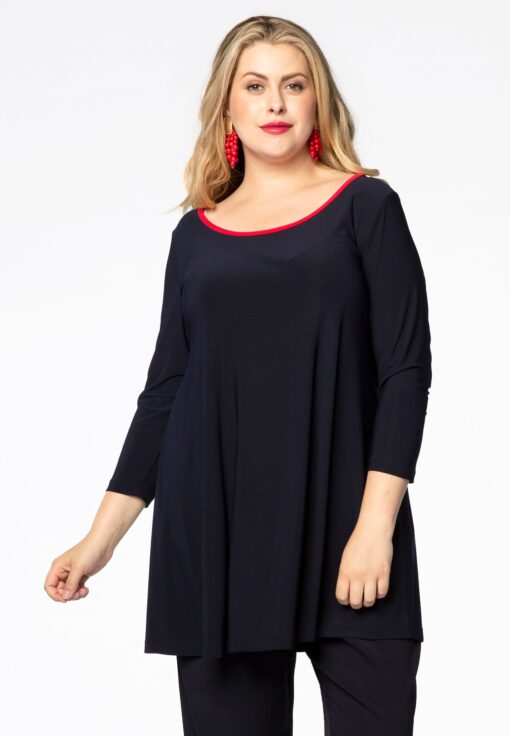 Yoek Tuniek wide bottom | Blauw | Maat 38/40