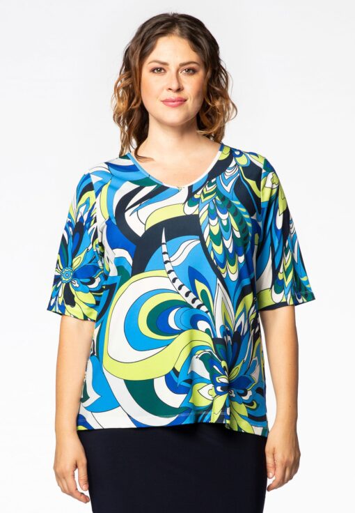 Yoek T-shirt relax SEVILLA | Multi | Maat 50/52