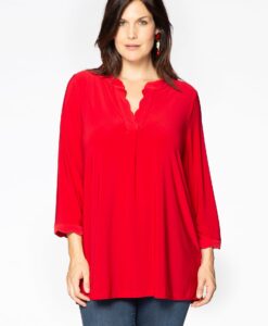 Yoek Tuniek met schulprand | Rood | Maat 46/48