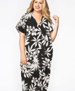 Yoek Jurk VALENCIA | Zwart | Maat 38/40