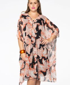Yoek Kaftan PAISLEY | Multi | Maat 42/44