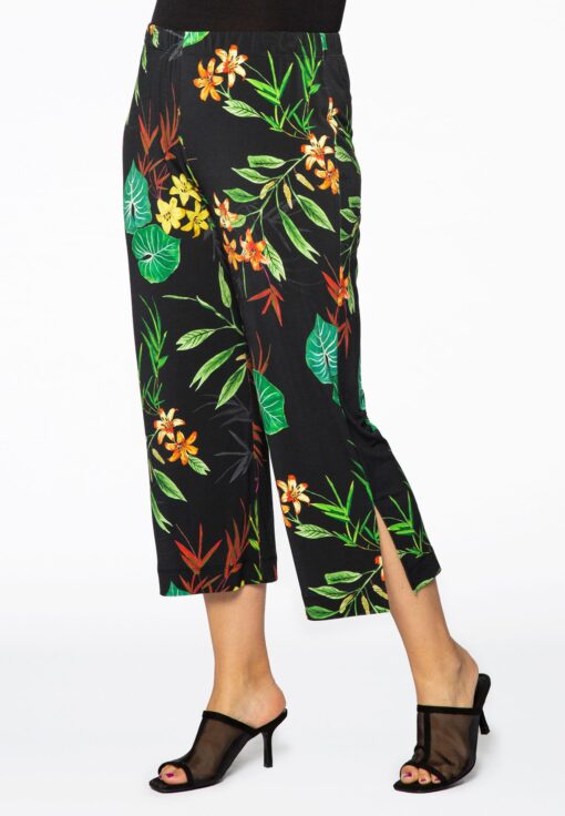 Yoek Broek TROPICAL | Wit | Maat 42/44