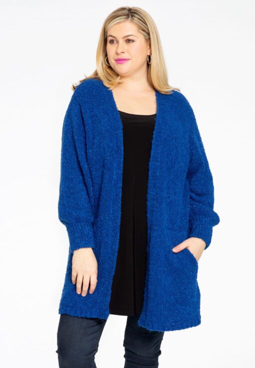 Yoek Cardigan TEDDY | Blauw | Maat 42/44