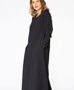 Yoek Jurk lang COCO | Zwart | Maat 38/40
