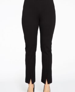 Yoek Broek met split FLEX | Zwart | Maat 42/44