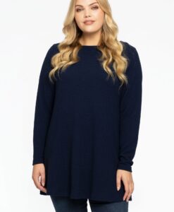 Yoek Tuniek flare boothals | Blauw | Maat 38/40