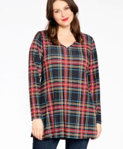 Yoek Tuniek flare GLASGOW | Zwart | Maat 46/48