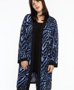 Yoek Cardigan KAMEO | Blauw | Maat 38/40