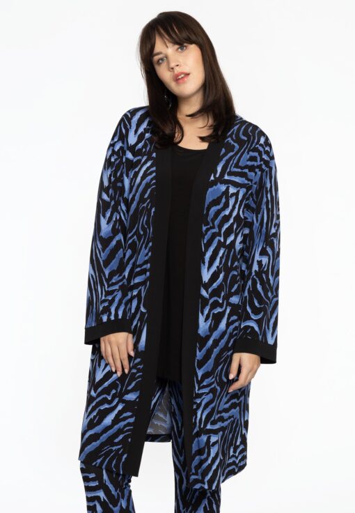 Yoek Cardigan KAMEO | Blauw | Maat 38/40