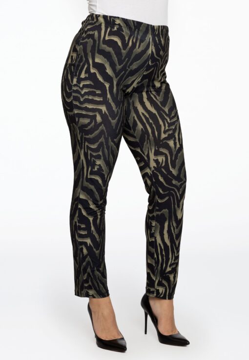 Yoek Pencil trousers KAMEO | Groen | Maat 50/52