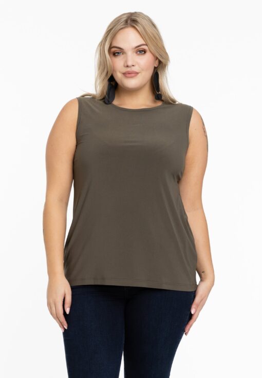 Yoek Singlet fitted | Licht Groen | Maat 38/40