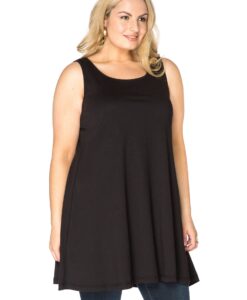 Yoek Top wide bottom | Zwart | Maat 46/48