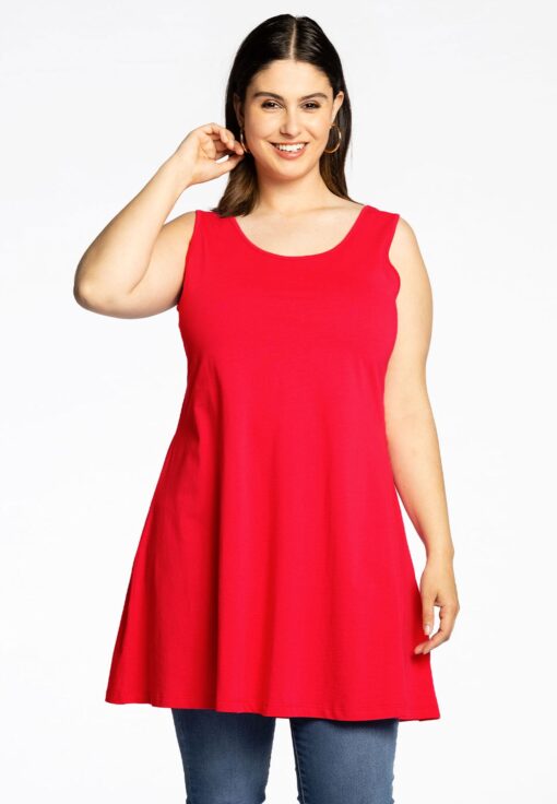 Yoek Top wide bottom | Rood | Maat 42/44