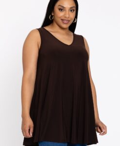Yoek Singlet Swing | Bruin | Maat 46/48