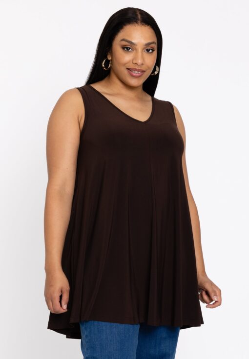 Yoek Singlet Swing | Bruin | Maat 46/48