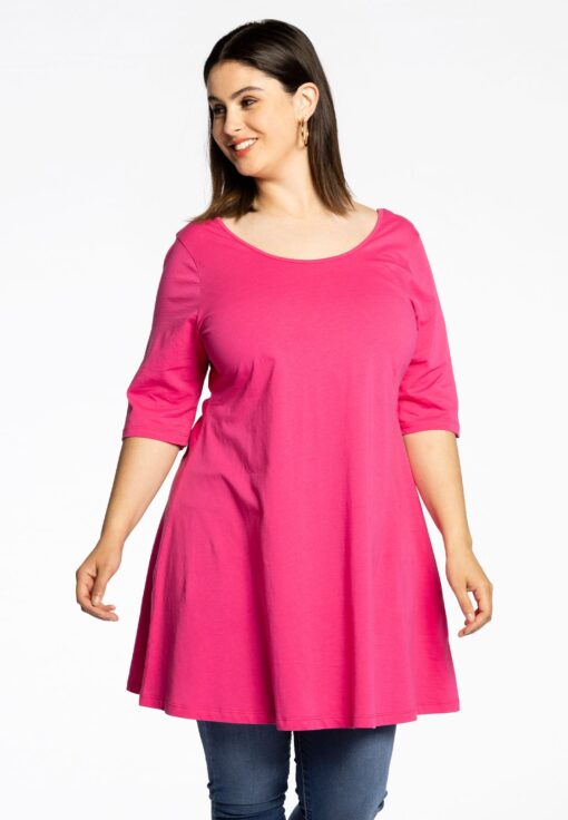 Yoek Tuniek wide bottom | Roze | Maat 58/60