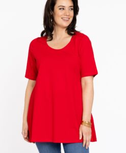 Yoek Tuniek flare | Rood | Maat 38/40