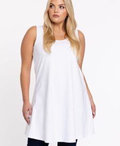 Yoek Top wide bottom | Wit | Maat 38/40