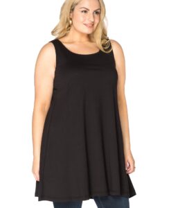 Yoek Top wide bottom | Zwart | Maat 38/40