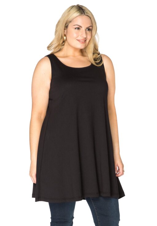 Yoek Top wide bottom | Zwart | Maat 38/40
