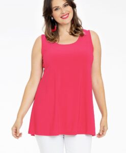 Yoek Top flare | Roze | Maat 58/60