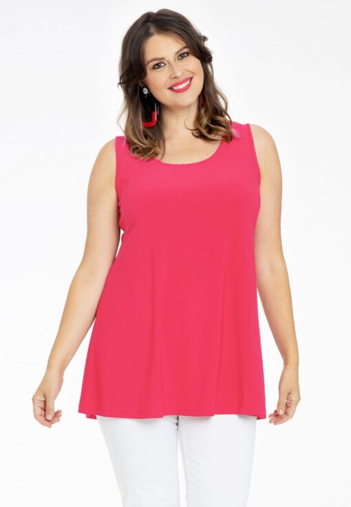 Yoek Top flare | Roze | Maat 58/60