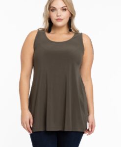 Yoek Top flare | Licht Groen | Maat 38/40