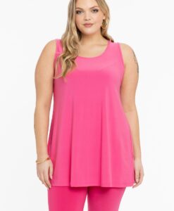 Yoek Top flare | Roze | Maat 38/40
