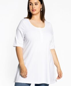 Yoek Tuniek flare fit | Wit | Maat 42/44