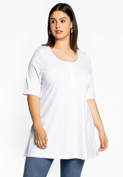 Yoek Tuniek flare fit | Wit | Maat 42/44