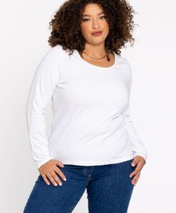 Yoek Tuniek tight fit | Wit | Maat 38/40