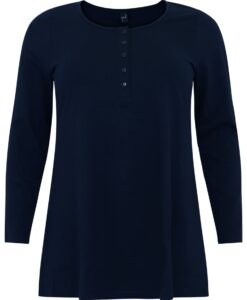 Yoek Tuniek flare knopen | Blauw | Maat 42/44