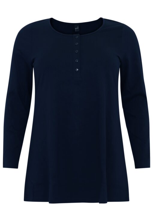 Yoek Tuniek flare knopen | Blauw | Maat 42/44