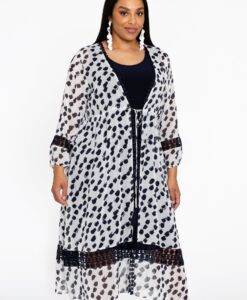 Yoek Cardigan PEGGY | Beige | Maat 50/52