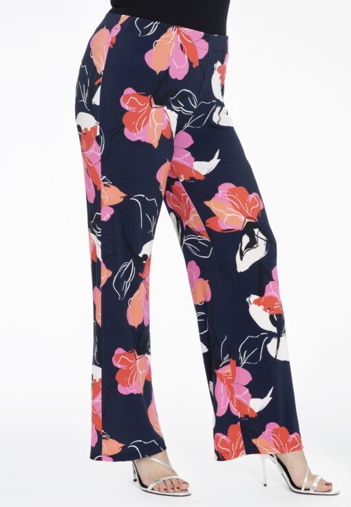 Yoek Lange Broek LILY | Blauw | Maat 46/48