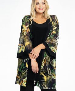 Yoek Kimono COCOA | Zwart | Maat 50/52