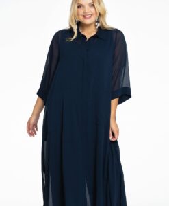 Yoek Blouse-jasje | Blauw | Maat 38/40