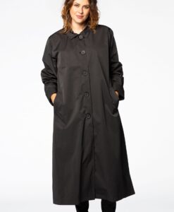 Yoek Raincoat long | Zwart | Maat 52
