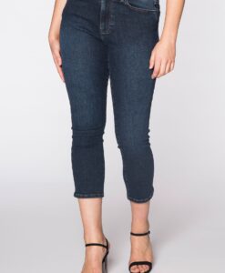 Yoek My denim Skinny ankle length | Donker Blauw | Maat 32